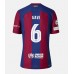 Maillot de foot Barcelona Paez Gavi #6 Domicile vêtements 2023-24 Manches Courtes